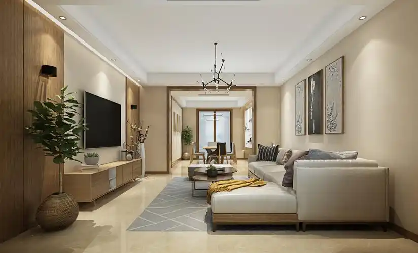 丹轩梓园 现代简约装修效果图 四室两厅 150平米