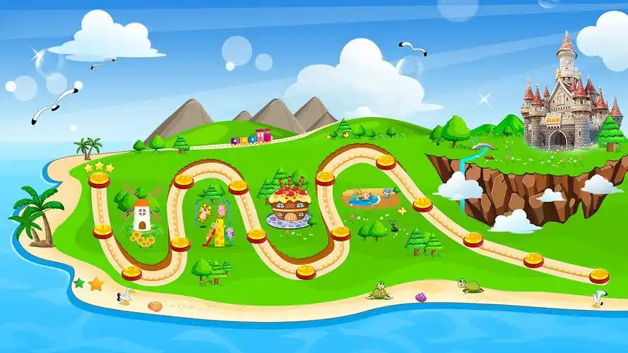 游戏闯地图插画