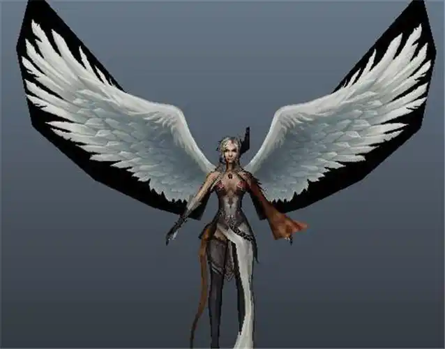 鹰身人游戏模型素材