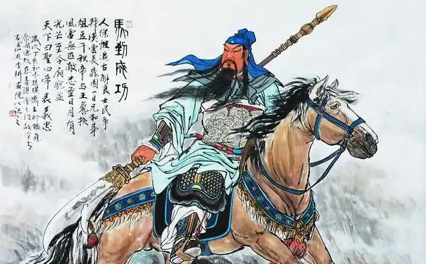 关公踏龙短句关公踏马纹身寓意如何