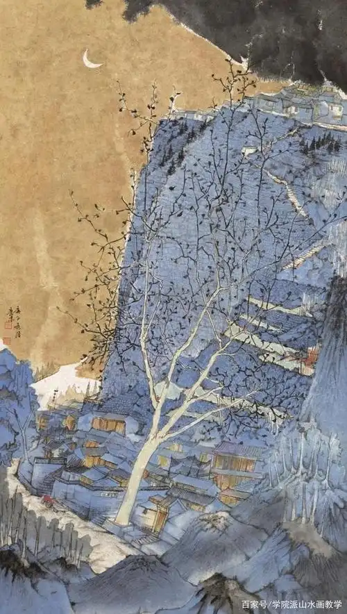 雨花满天全国山水画展获奖作品欣赏