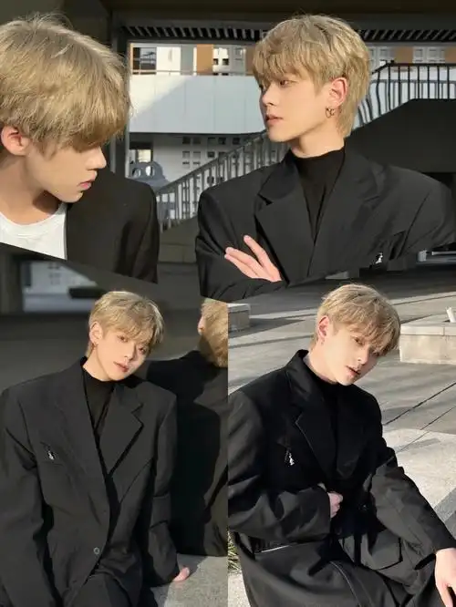 男生染发男士染发发型男生流行发型发色