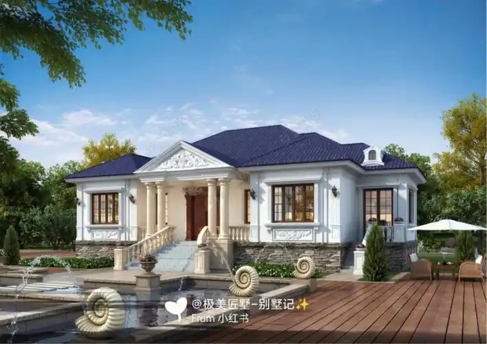 一层农村自建别墅父母养老的绝佳选择