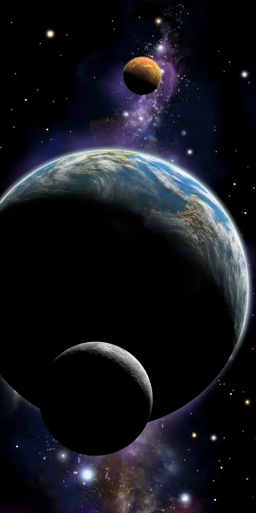 行星星球银河系插图