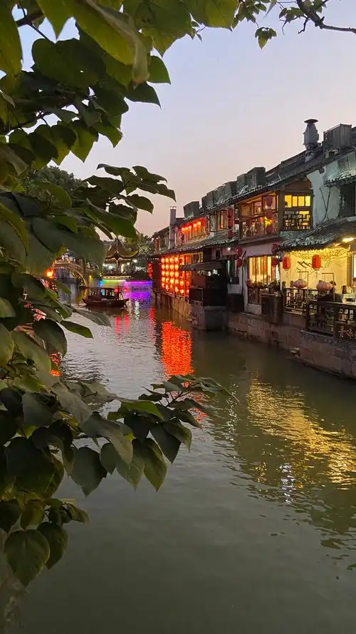 西塘的夜景很美