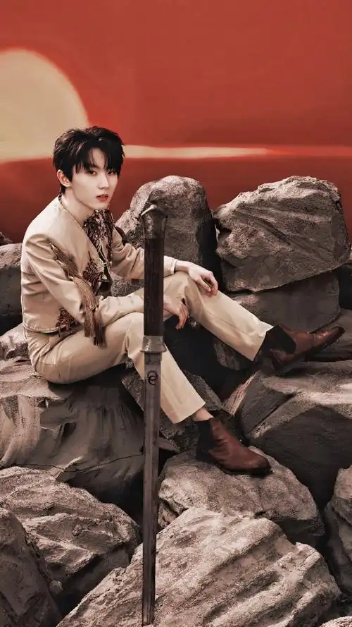 拔剑吧95#时代少年团朱雀人物海报