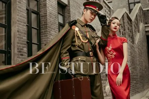 婚纱照】军阀太太电影剧情风-南京芭妃韩国摄影作品案例-114结婚网