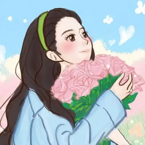 刘亦菲捧花头像为什么突然火了? - 知乎