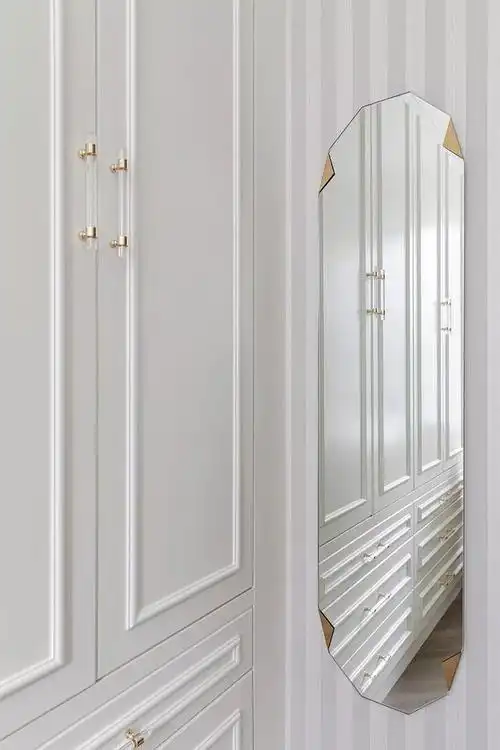 柜门一门到顶好看还是常规门好看(定制柜门选平板门还是造型门)(4)