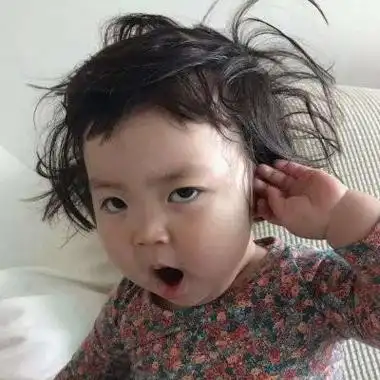 搞怪小女孩头像