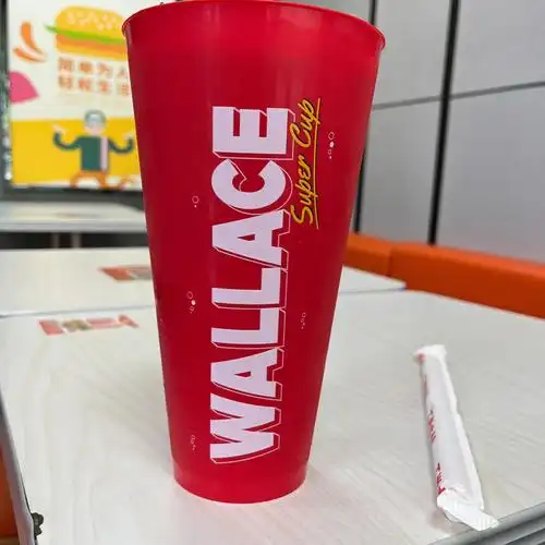 美团团购的华莱士可乐,5元!是的你没看错,只要五块钱哦!它叫大神杯!
