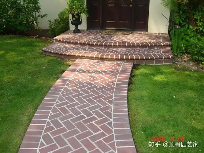 庭院设计花园地面铺什么专题系列之砖类铺地