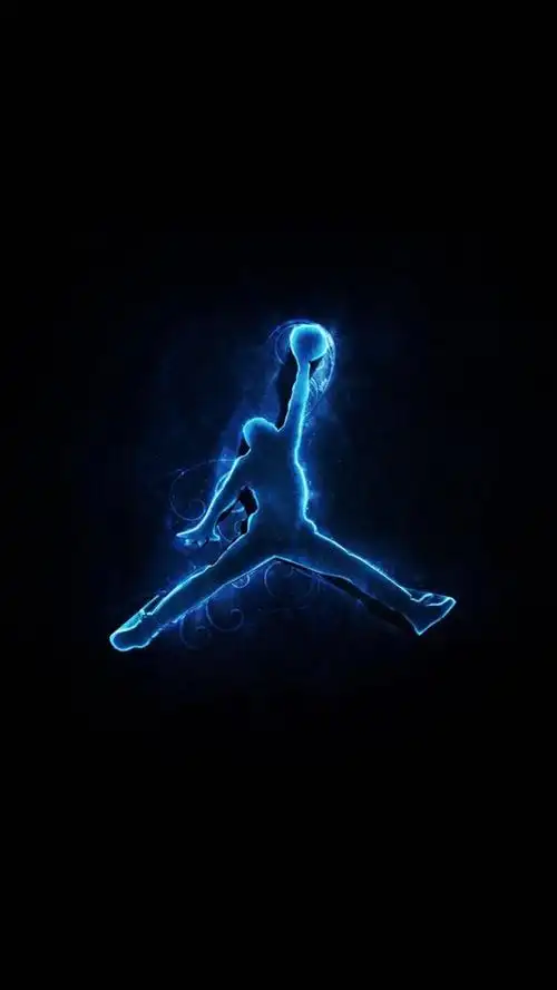 乔丹标志背景,高清图片,手机锁屏桌面-壁纸族