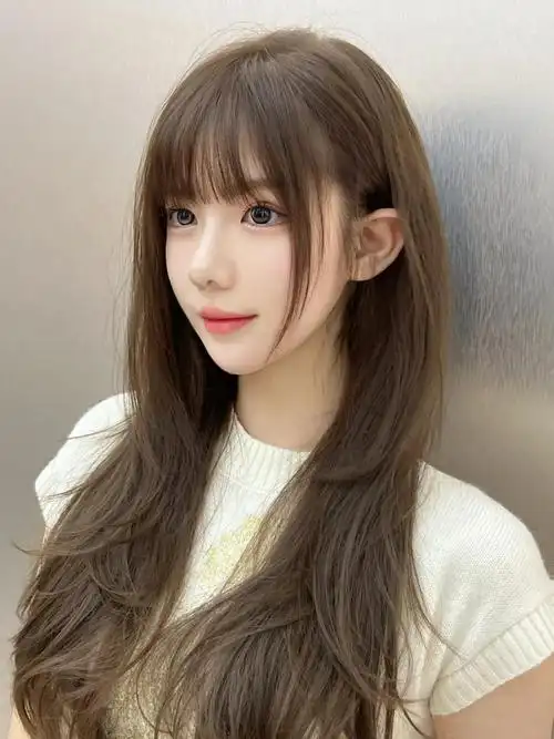 高级感染发#发型推荐#今日发型#显白的头发颜色推荐#作品推荐#奶茶棕