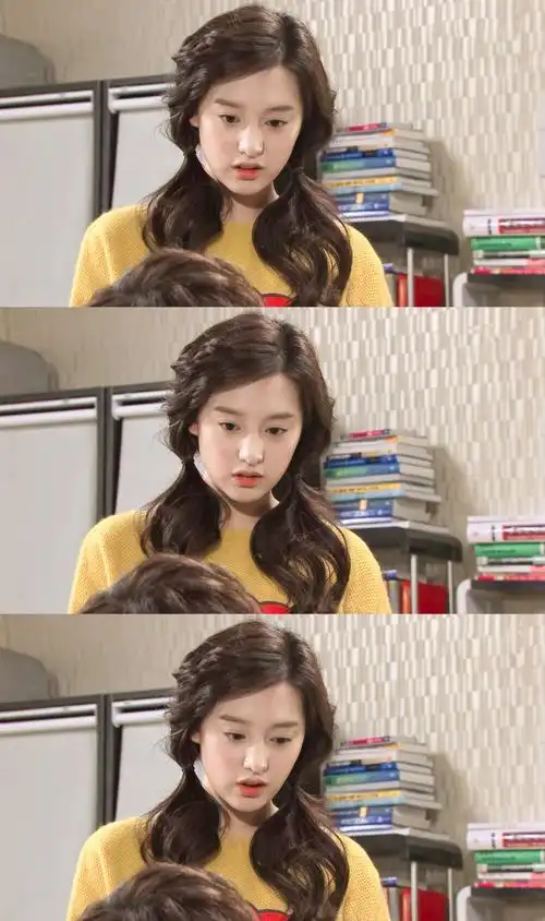 金智媛双马尾编发cr新浪微博geewonii1019