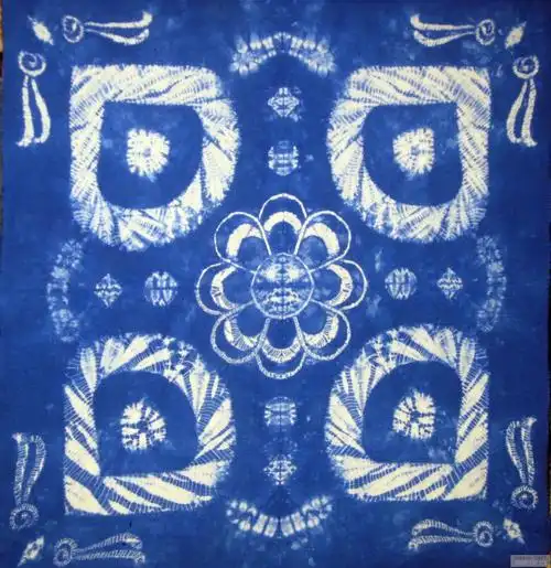 我们班的扎染作业