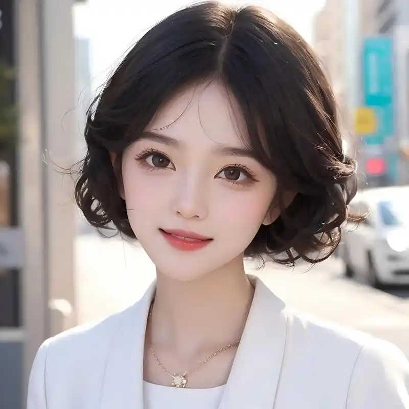 气质白色职业装女头像#可换脸#可漫改 能打动人的从来不是花言巧语