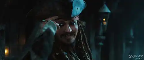 加勒比海盗里杰克这个动作是什么意思