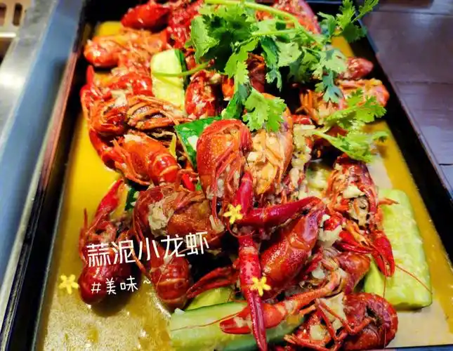龙虾火锅烤串味道nice