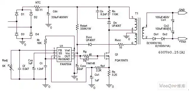 明纬开关电源(mw)s-240-24_第3页_接线图分享