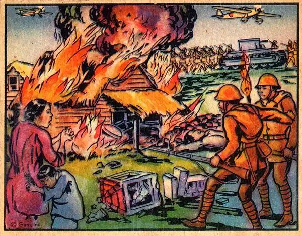 国外绘画勿忘国耻中国抗战19371938组图下