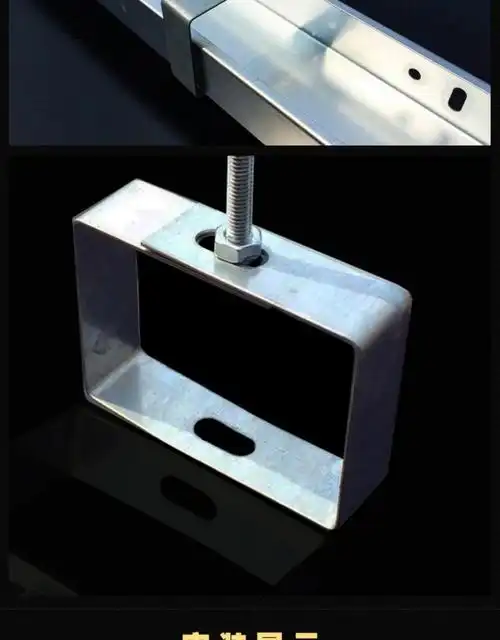 桥架吊框托臂支架明装桥架配件水平竖井固定横担线槽托架吊架 50*50*