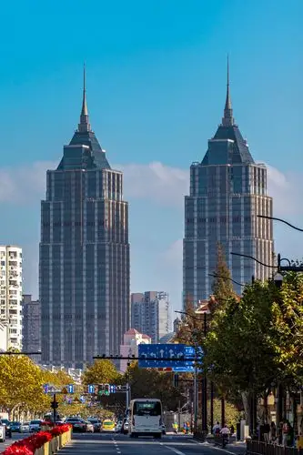 上海环球港双子塔