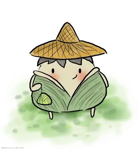 端午节可爱的卡通粽子