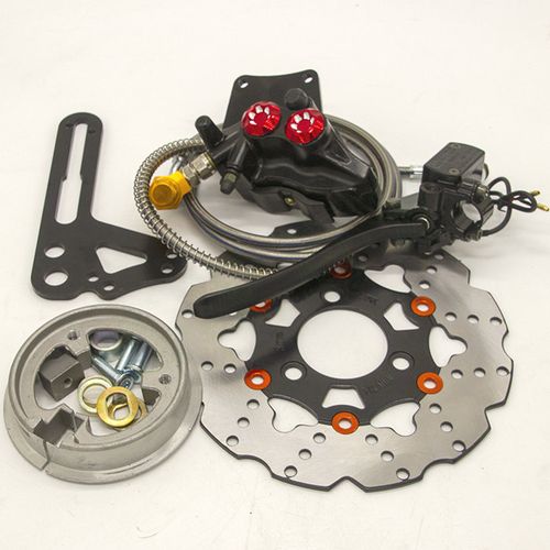 电动电瓶车鼓刹改装碟刹总成爱玛雅迪立马小刀电动车刹车装置