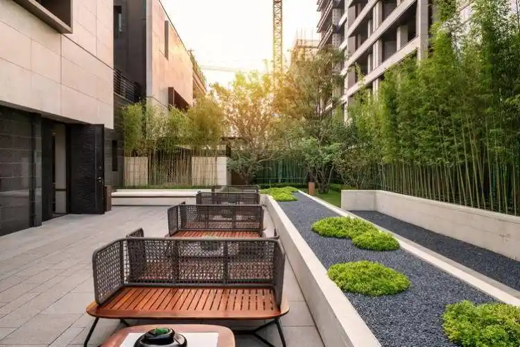 17套花园洋房一楼院子装修效果图,一楼洋房带花园装修效果图欣赏