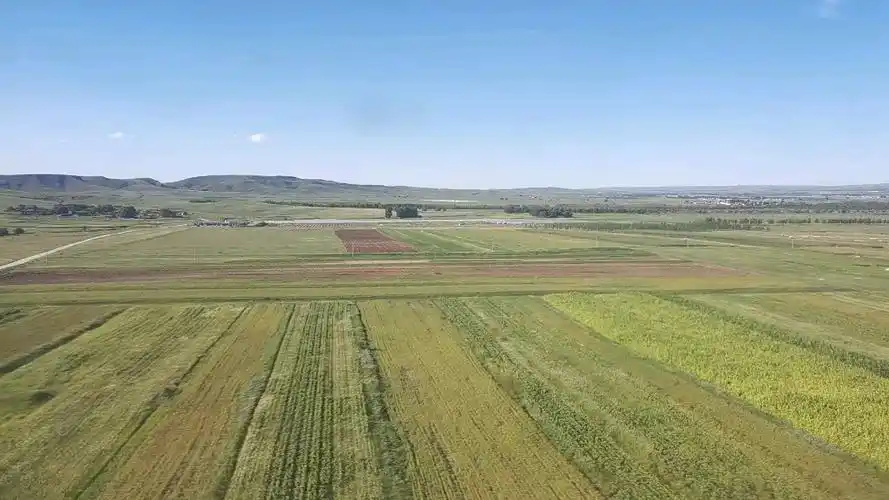 一马平川的黄河谷地