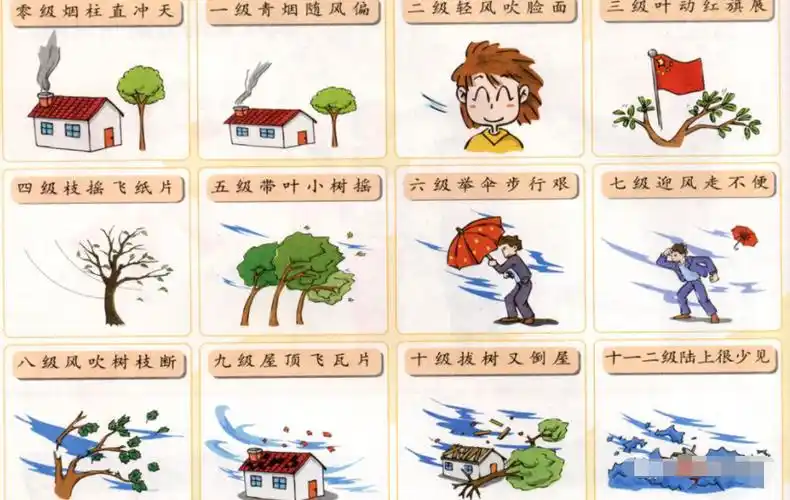 风力等级是如何划分的?