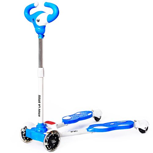 儿童滑板车新款212岁折叠男女宝宝双脚分开溜溜车滑板车