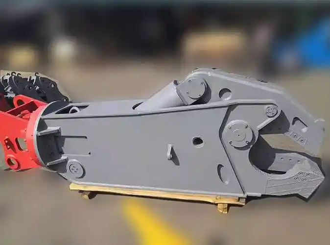 挖掘机用鹰嘴剪大型废钢处理用挖机液压鹰嘴剪图片
