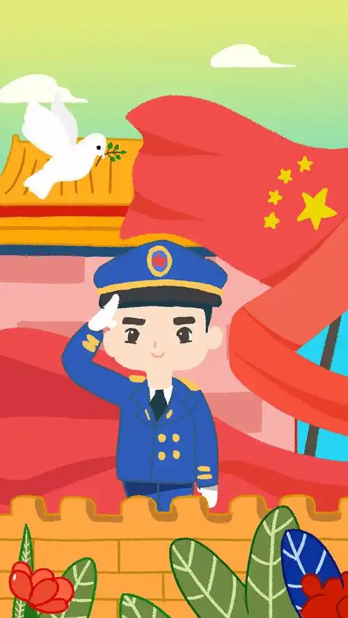 爱国|插画|创作习作|季华蜜茶 - 原创作品 - 站酷 (zcool)