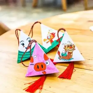 幼儿端午节手工折纸香包