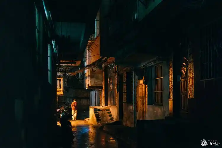 南宁的街头,夜晚的信步