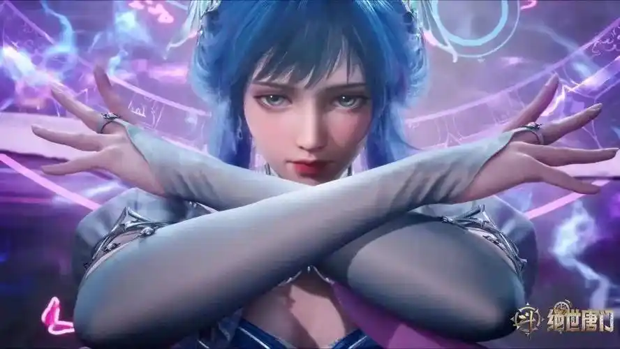 绝世唐门:光之女神再度亮相,唐舞桐光污染没了,脸蛋颜值拉满,丝带飘逸