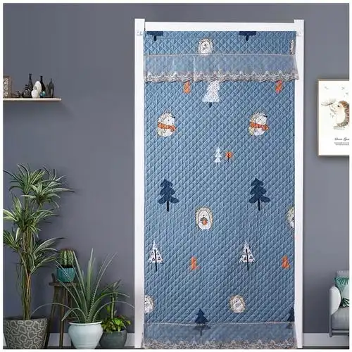 门帘挡风自粘防风室内冬天保温挂帘家用农村门帘