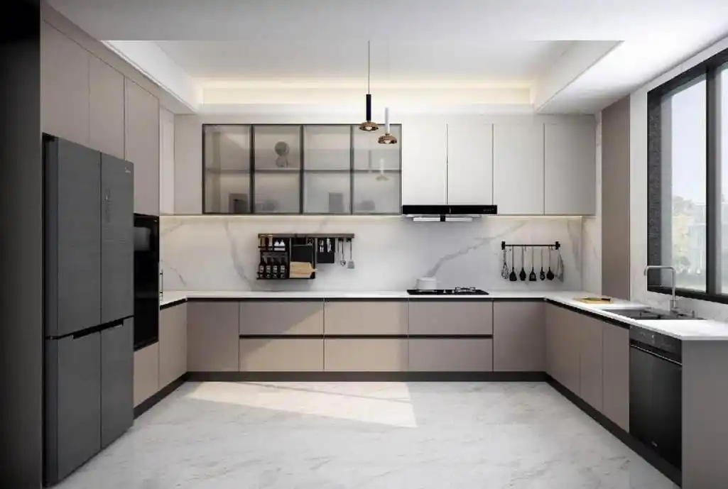 燃气灶下面橱柜设计建议 燃气灶下面的橱柜是厨房中非常重要的一个