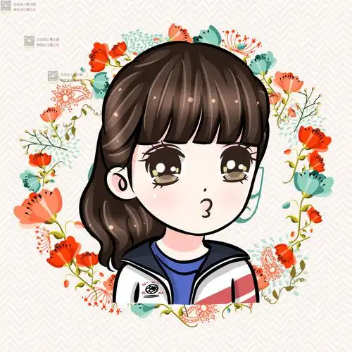 q版头像卡通人物形象设计微信真人照片转手绘婚礼漫画logo定制作