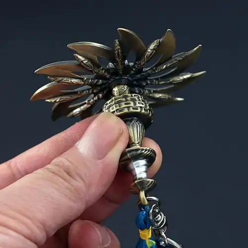 斗罗大陆周边昊天玩具唐三暗器唐莲金属金属模动漫挂件