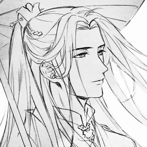 男生动漫头像美人n