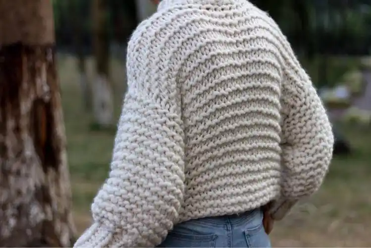 经典渔夫毛衣 女士棒针粗羊毛绞花毛衣 -编织教程-编织人生