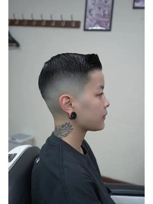 男生发型  #武汉  #帅哥  #复古油头  #油头