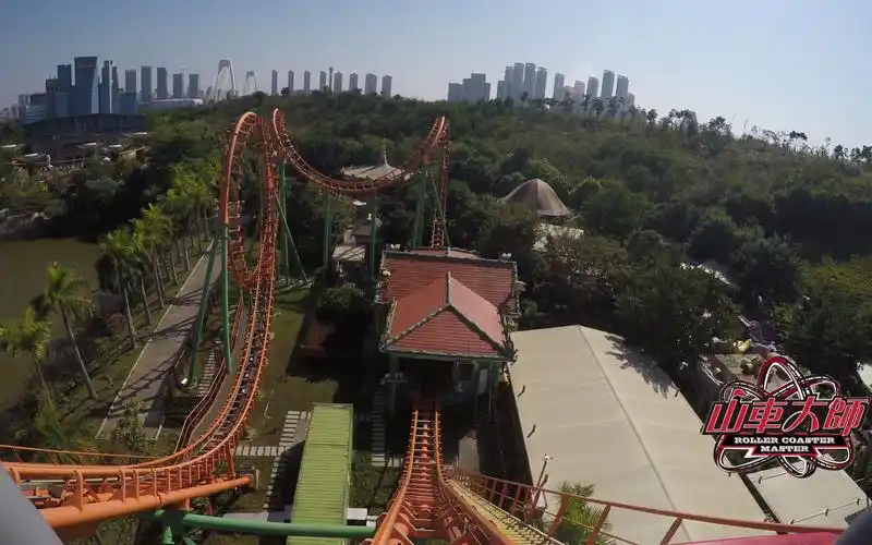 南宁方特东盟神话三大过山车pov合集