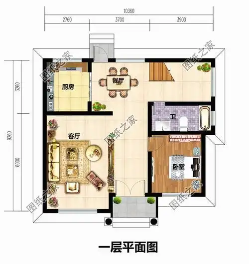 农村90平米二层设计图,小宅基地盖起来照样惊艳_盖房知识_图纸之家