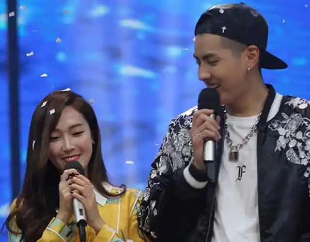 "冰山姐弟"同录天天向上 吴亦凡郑秀妍现场互动引爆笑