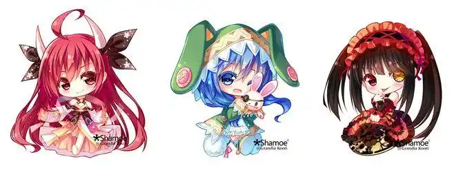 约会大作战q版 | 半次元-acg同人创作&同好社群