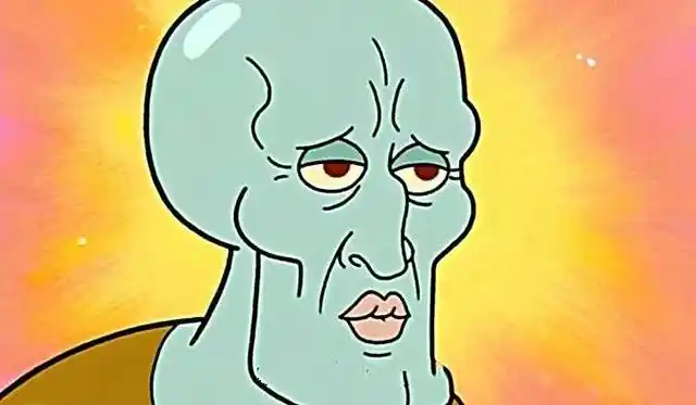 海绵宝宝章鱼哥变章鱼大帅哥男人看了嫉妒女人看了会晕倒